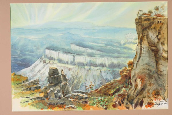 Шауфлер Гуго Вильгельмович. Тепе-Кермена, Крымские дали 